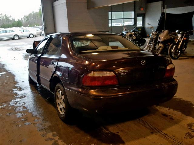 1YVGF22C8Y5102137 - 2000 MAZDA 626 ES BURGUNDY photo 3