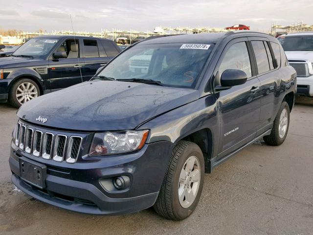 1C4NJCBA7ED843476 - 2014 JEEP COMPASS SP CHARCOAL photo 2