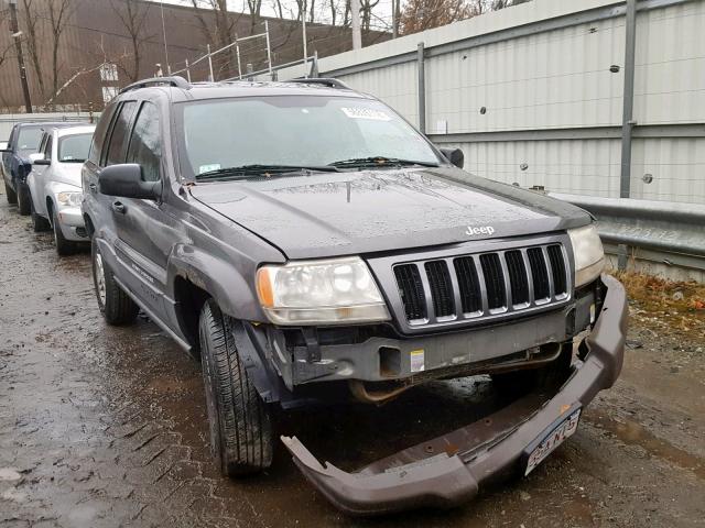 1J4GW48S74C328881 - 2004 JEEP GRAND CHER GRAY photo 1