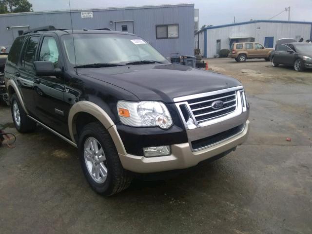 1FMEU74848UA70166 - 2008 FORD EXPLORER E BLACK photo 1