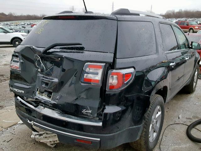 1GKKRPKD1GJ143782 - 2016 GMC ACADIA SLE BLACK photo 4