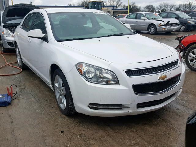 1G1ZH57BX9F135090 - 2009 CHEVROLET MALIBU 1LT WHITE photo 1