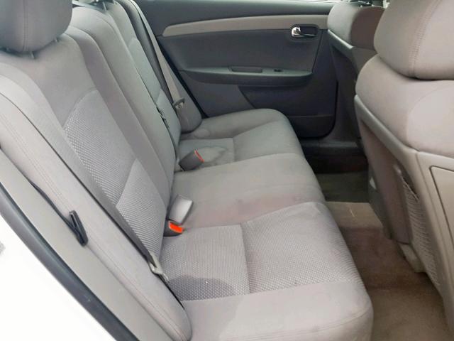 1G1ZH57BX9F135090 - 2009 CHEVROLET MALIBU 1LT WHITE photo 6