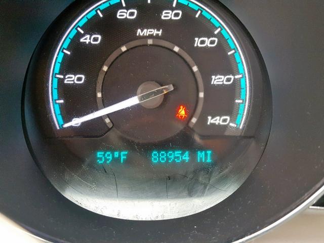 1G1ZH57BX9F135090 - 2009 CHEVROLET MALIBU 1LT WHITE photo 8