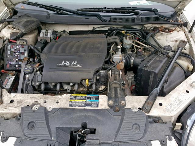 2G1WD58C169324558 - 2006 CHEVROLET IMPALA SUP Ақ фото 7