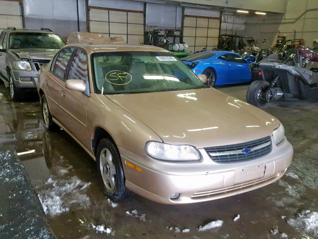 1G1NE52J73M638567 - 2003 CHEVROLET MALIBU LS GOLD photo 1