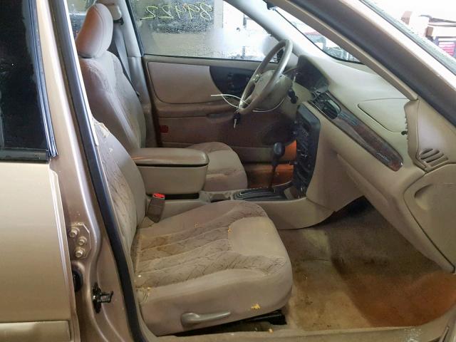 1G1NE52J73M638567 - 2003 CHEVROLET MALIBU LS GOLD photo 5