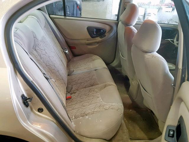 1G1NE52J73M638567 - 2003 CHEVROLET MALIBU LS GOLD photo 6