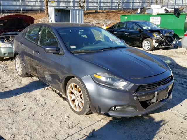 1C3CDFBA5DD298705 - 2013 DODGE DART SXT GRAY photo 1