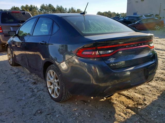 1C3CDFBA5DD298705 - 2013 DODGE DART SXT GRAY photo 3