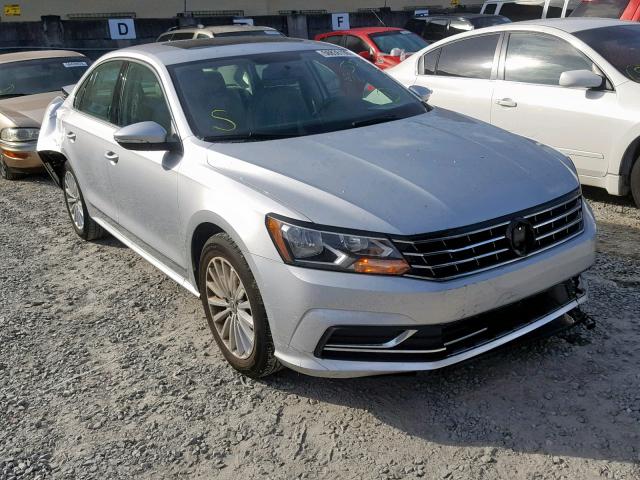 1VWBT7A36HC021590 - 2017 VOLKSWAGEN PASSAT SE SILVER photo 1