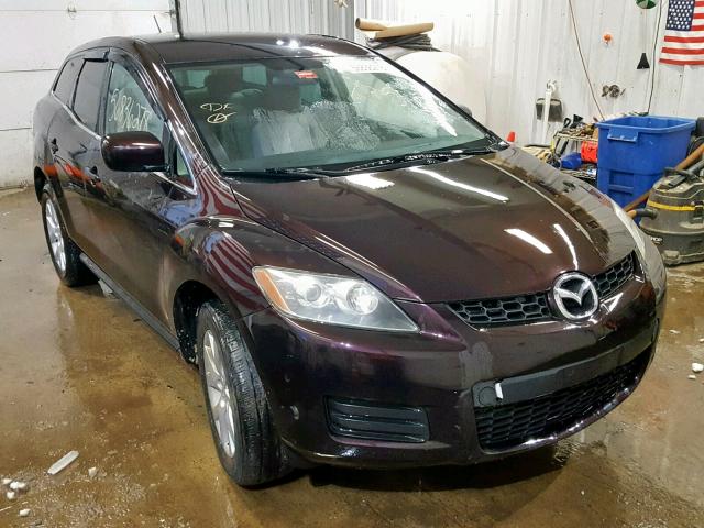 JM3ER293980202181 - 2008 MAZDA CX-7 MAROON photo 1