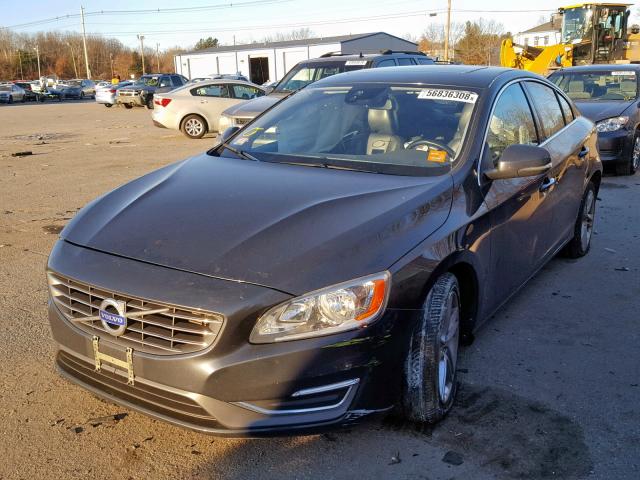 YV1612FS9E2285301 - 2014 VOLVO S60 T5 BLUE photo 2