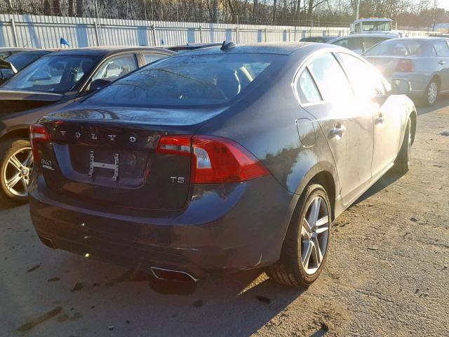 YV1612FS9E2285301 - 2014 VOLVO S60 T5 BLUE photo 4