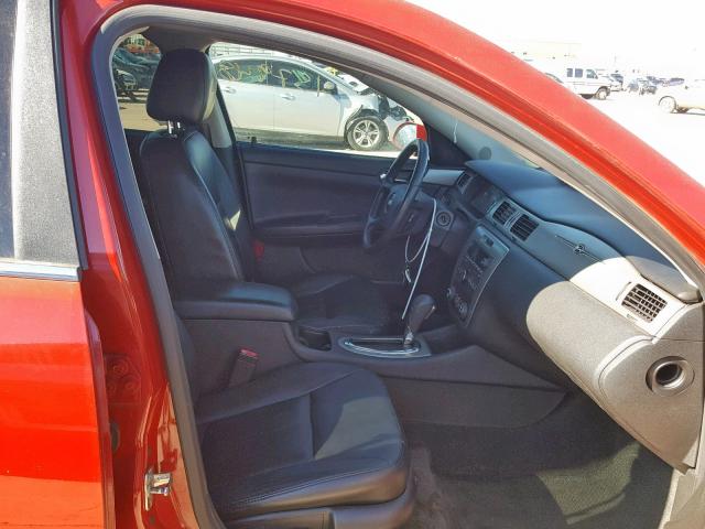 2G1WD58C281266431 - 2008 CHEVROLET IMPALA SUP RED photo 5