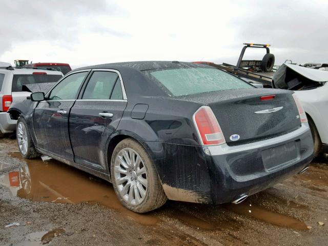 2C3CCAAG0DH727215 - 2013 CHRYSLER 300 BLACK photo 3