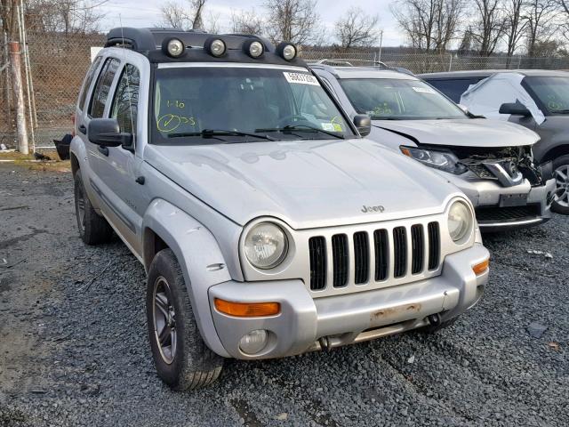 1J4GL38K54W162023 - 2004 JEEP LIBERTY RE SILVER photo 1