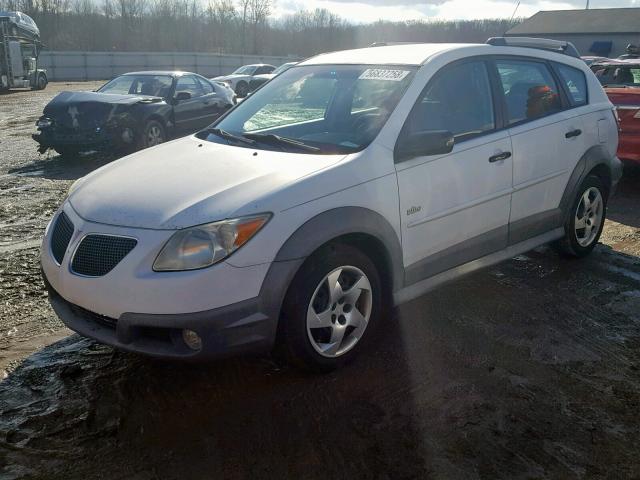 5Y2SL65896Z404923 - 2006 PONTIAC VIBE WHITE photo 2