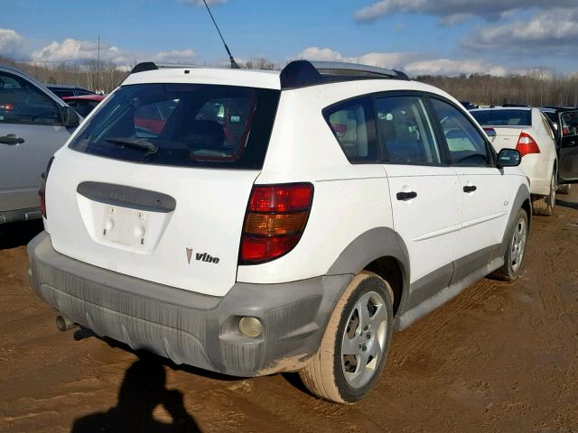 5Y2SL65896Z404923 - 2006 PONTIAC VIBE WHITE photo 4