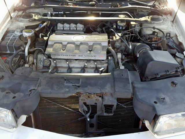 1G6ET1292WU609643 - 1998 CADILLAC ELDORADO T WHITE photo 7