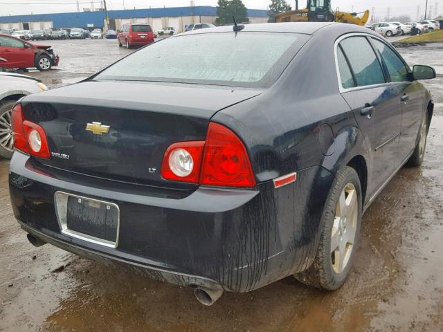 1G1ZJ577494210460 - 2009 CHEVROLET MALIBU 2LT BLACK photo 4