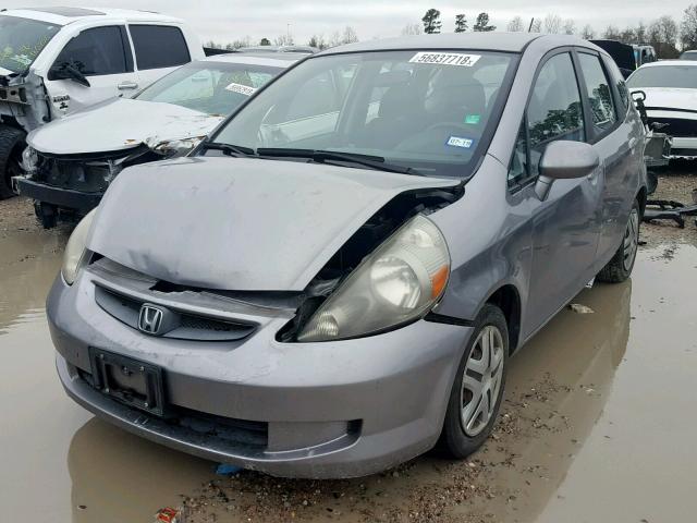 JHMGD38407S065164 - 2007 HONDA FIT SILVER photo 2