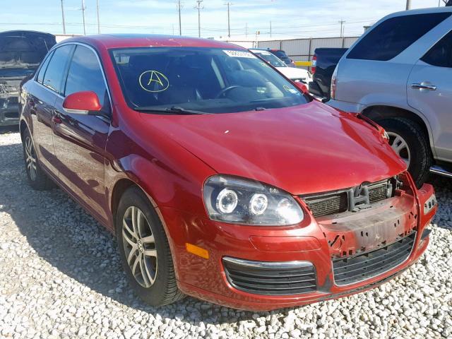 3VWDT71K56M790495 - 2006 VOLKSWAGEN JETTA TDI RED photo 1