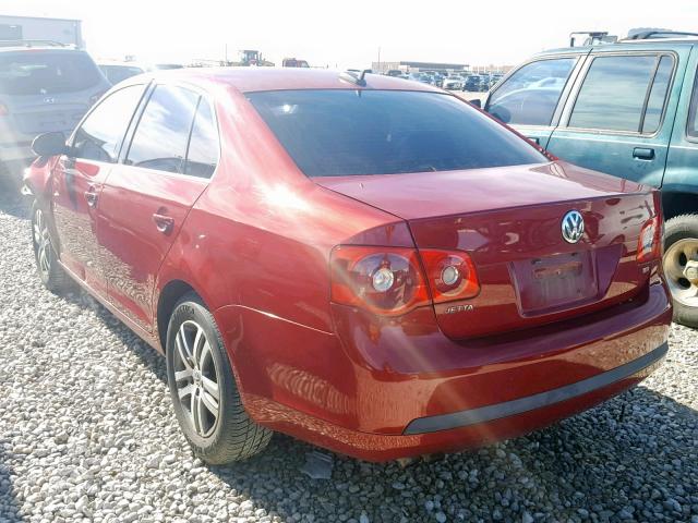 3VWDT71K56M790495 - 2006 VOLKSWAGEN JETTA TDI RED photo 3