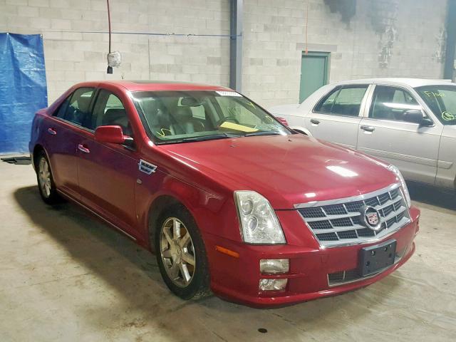 1G6DW67V780133423 - 2008 CADILLAC STS MAROON photo 1