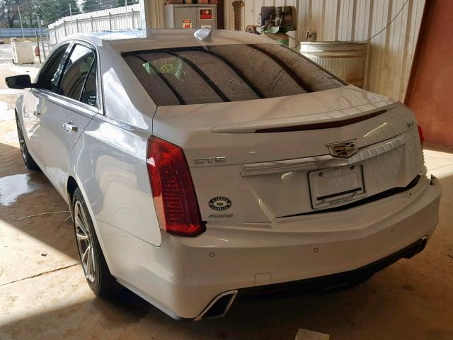 1G6AX5SS1H0162343 - 2017 CADILLAC CTS LUXURY WHITE photo 3