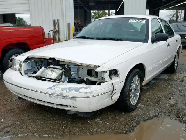 2FAFP74W65X131266 - 2005 FORD CROWN VICT WHITE photo 2