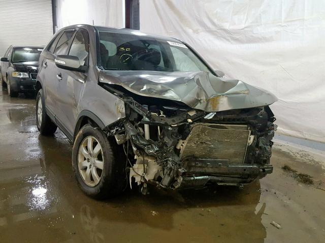 5XYKT3A19BG061031 - 2011 KIA SORENTO BA GRAY photo 1