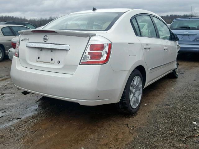 3N1AB6AP3BL689862 - 2011 NISSAN SENTRA 2.0 WHITE photo 4