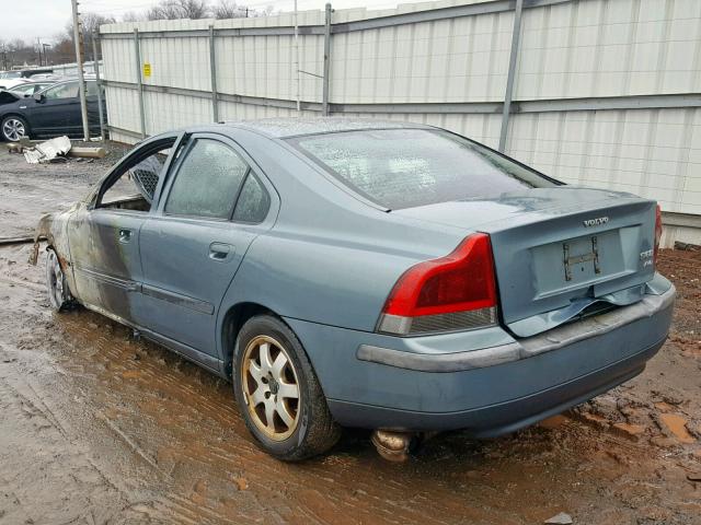 YV1RH58DX22109507 - 2002 VOLVO S60 2.5T BURN photo 3