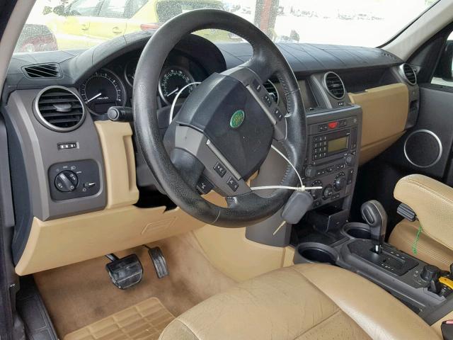 SALAD25456A377676 - 2006 LAND ROVER LR3 SE GREEN photo 9