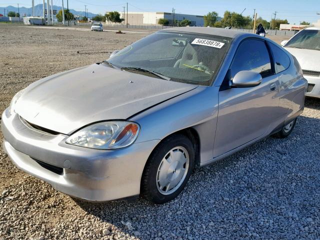 JHMZE14725S000078 - 2005 HONDA INSIGHT TAN photo 2