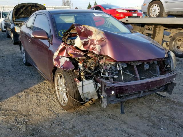 JTKDE177X60088584 - 2006 TOYOTA SCION TC 勃艮第红 照片 1