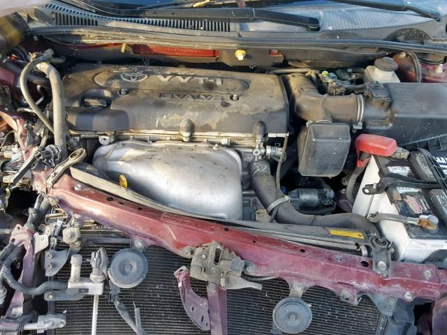 JTKDE177X60088584 - 2006 TOYOTA SCION TC 勃艮第红 照片 7