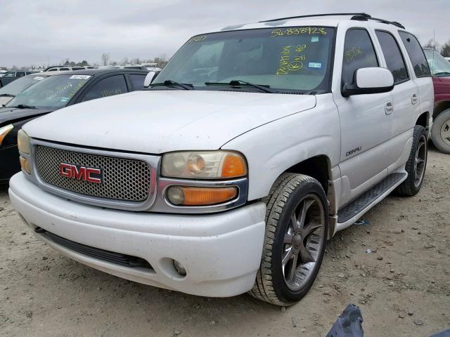 1GKEK63U21J300365 - 2001 GMC DENALI WHITE photo 2