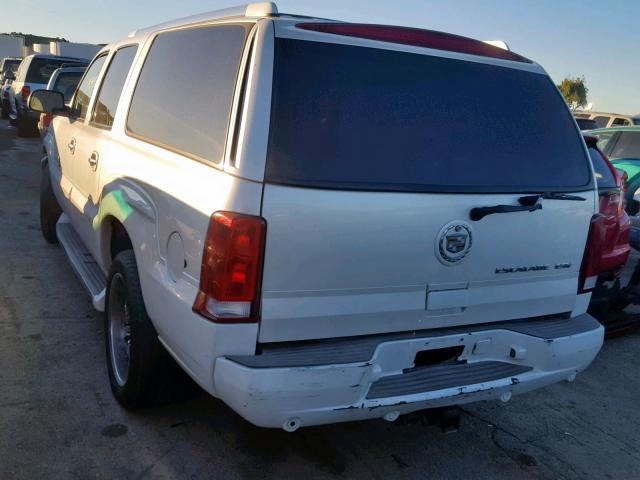 3GYFK66NX4G300991 - 2004 CADILLAC ESCALADE E WHITE photo 3