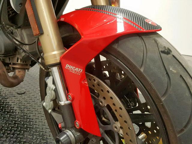 ZDM1RARR7DB062785 - 2013 DUCATI MONSTER 11 RED photo 11