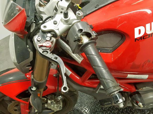 ZDM1RARR7DB062785 - 2013 DUCATI MONSTER 11 RED photo 13