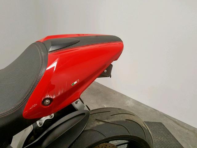 ZDM1RARR7DB062785 - 2013 DUCATI MONSTER 11 RED photo 17