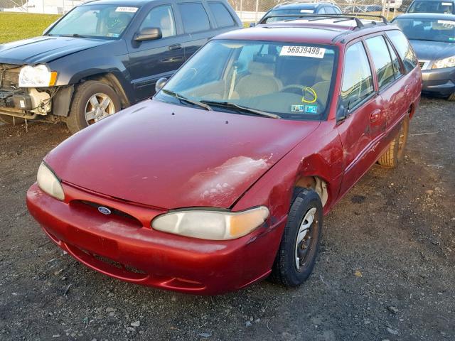 1FAFP15P6WW238786 - 1998 FORD ESCORT SE RED photo 2