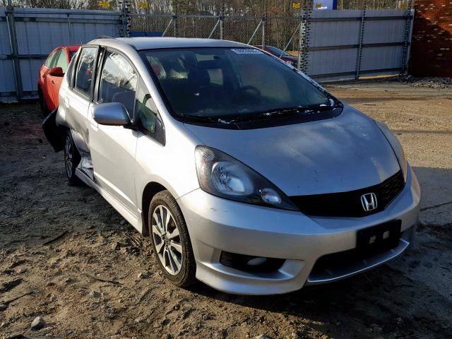 JHMGE8G52CC030666 - 2012 HONDA FIT SPORT SILVER photo 1