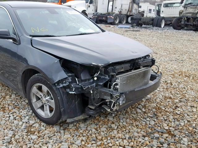 1G11A5SL2FF267757 - 2015 CHEVROLET MALIBU LS GRAY photo 9