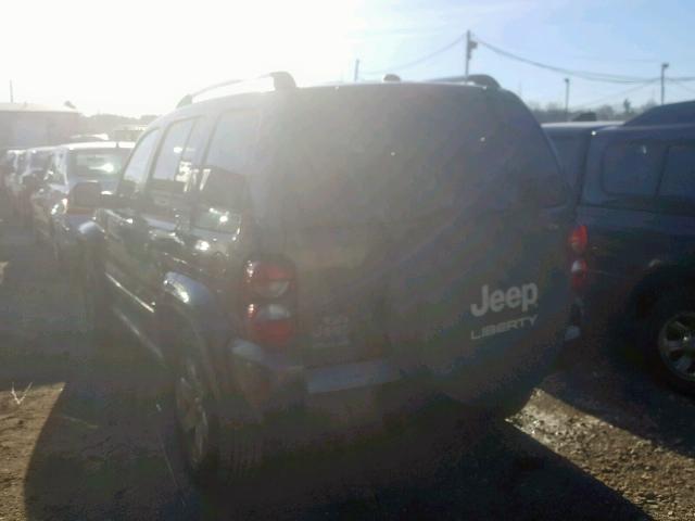 1J4GL58K55W689167 - 2005 JEEP LIBERTY LI BLACK photo 3