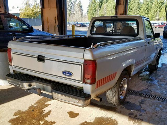 1FTCR10A8NPA89736 - 1992 FORD RANGER SILVER photo 4