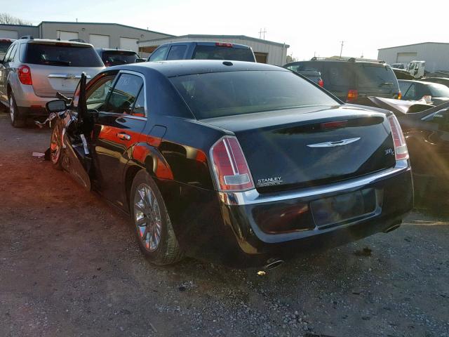 2C3CCAET9DH644602 - 2013 CHRYSLER 300C BLACK photo 3