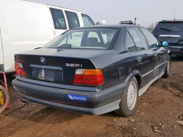 WBACB3310PFE14657 - 1993 BMW 325 I BLACK photo 4